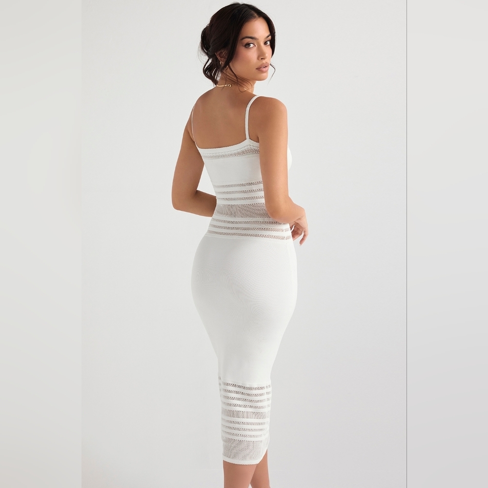 House of CB White Strapless Dress - Picture 3 of 7